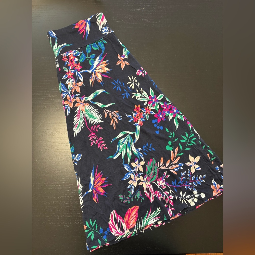 Vibrant Joe Fresh A-Line Skirt size XL
